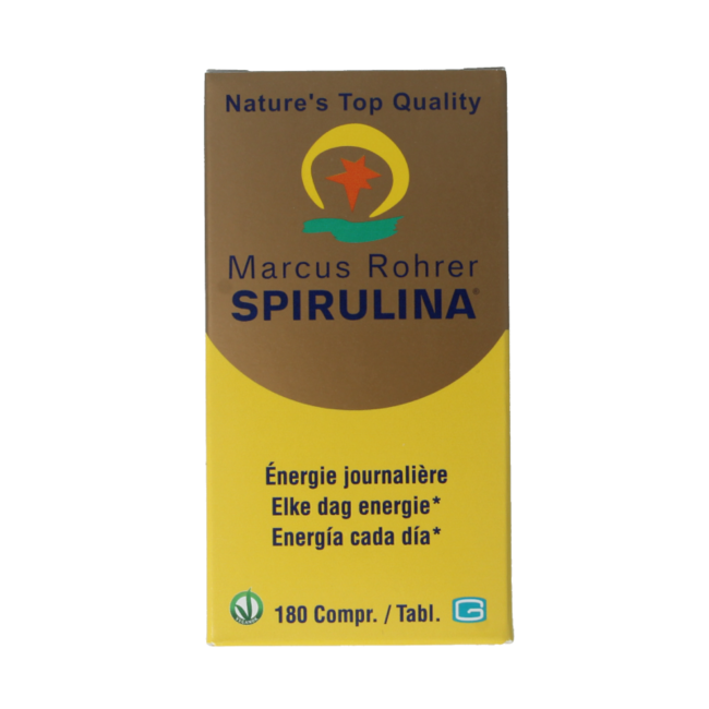 Spirulina Marcus Rohrer 180 tabletek