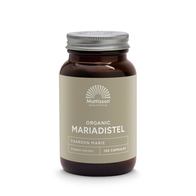 Cardo Mariano 250mg ecológico bio 120 Cápsulas Vegetales