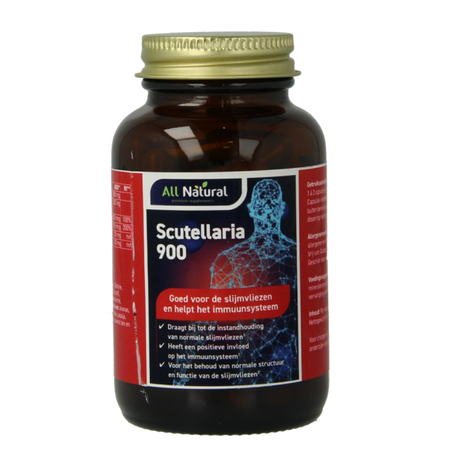 All Natural Scutellaria 60 Capsules