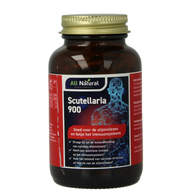 Scutellaria 60 Capsule Completamente Naturali