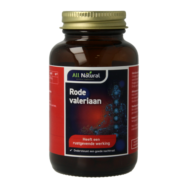 All Natural Red Valerian 100 Dragees