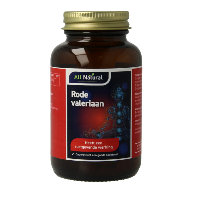 Valériane rouge All Natural 100 Dragées