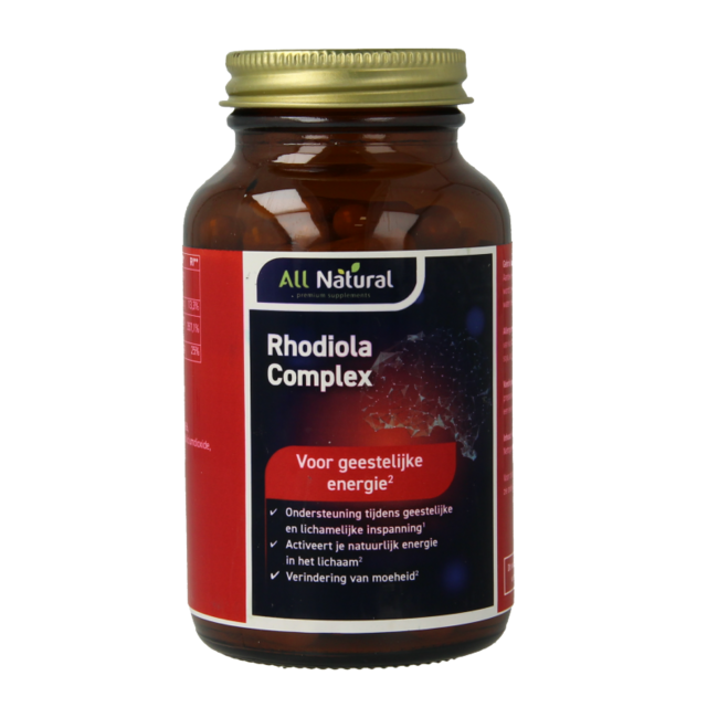 All Natural Rhodiola 100 Capsules