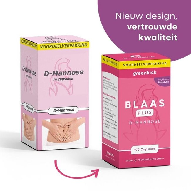 D-Manosa 250mg vejiga plus 100 Cápsulas