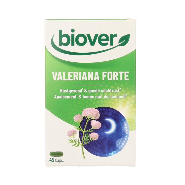 Biover Valeriana forte 45 Kapseln