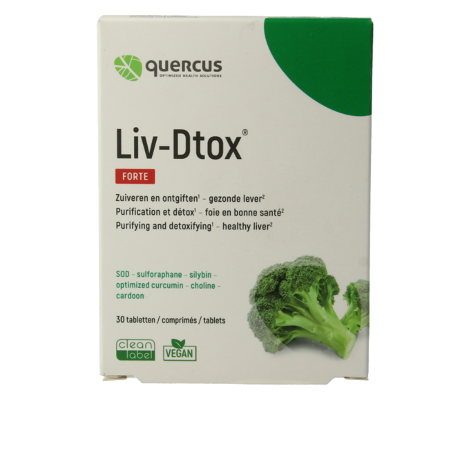 Quercus Liv-dtox 30 Compresse