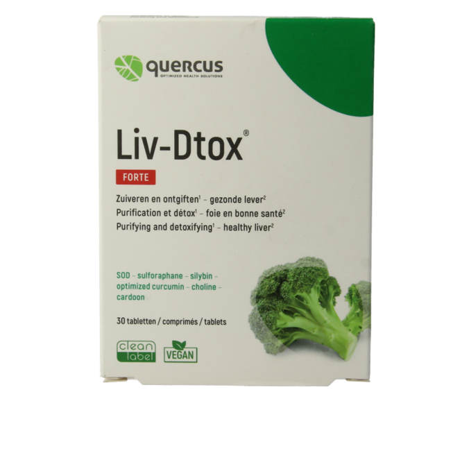 Quercus Liv-dtox 30 Tabletten