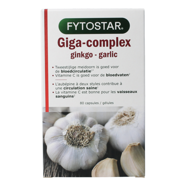 Fytostar Giga Complex Ajo 80 Cápsulas