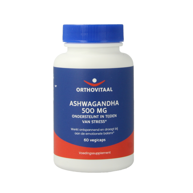 OrthoVitaal Ashwagandha 500mg 60 Cápsulas vegetales