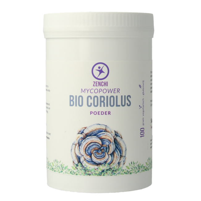 Mycopower Coriolus polvo bio 100 Gramos