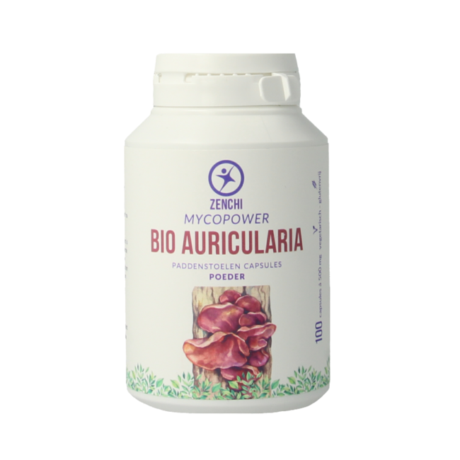 Mycopower Auricularia bio 100 Cápsulas