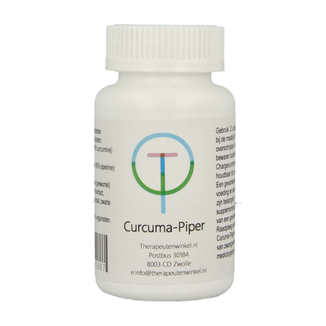Therapeutenwinkel Kurkuma Piperyna 90 Tabletek