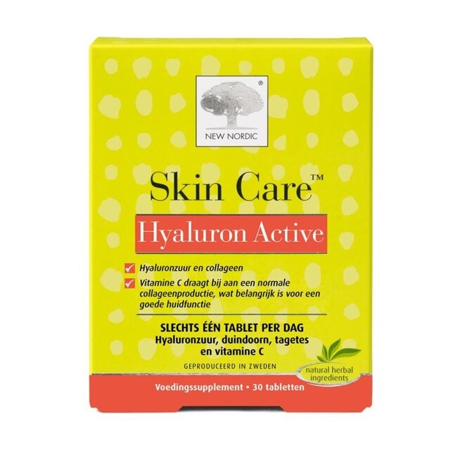 New Nordic Skin Care Hyaluron Active 30 comprimidos
