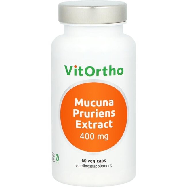 VitOrtho Mucuna pruriens extrait 400 mg 60 gélules végétales