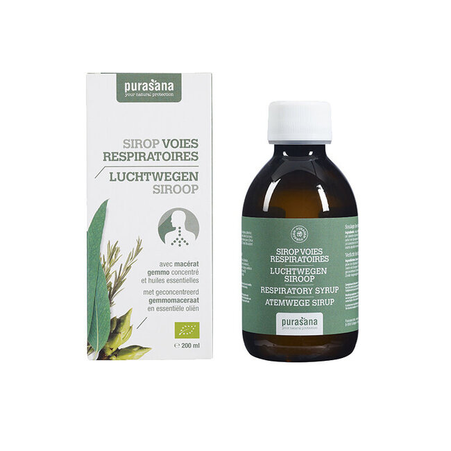 Purasana Puragem syrop na drogi oddechowe bio 200 mililitrów