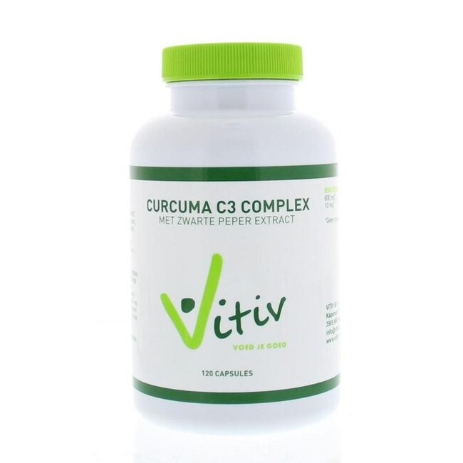 Vitiv Curcuma avec poivre noir 120 gélules