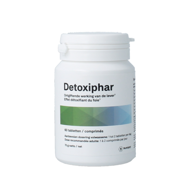 Nutriphyt Detoxiphar 60 tabletek