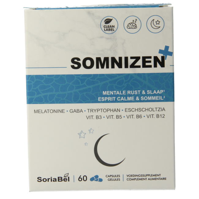 Somnizen plus à l'escholtzia 60 gélules