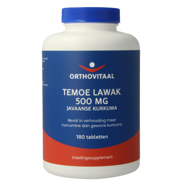 OrthoVitaal Temoe Lawak 500mg 180 Tablets