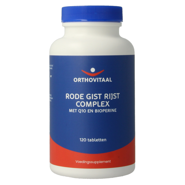 OrthoVitaal Rode gist rijst complex 120 Tabletten
