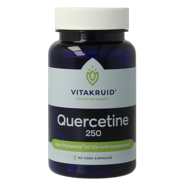 Quercetine 250 Quercefit Phytosome-technologie 60 Vegetarische capsules
