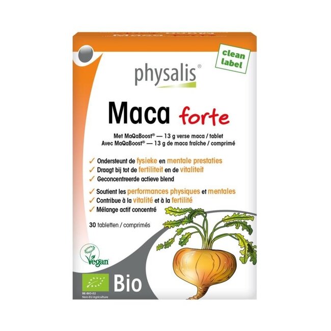 Physalis Maca forte bio 30 comprimés