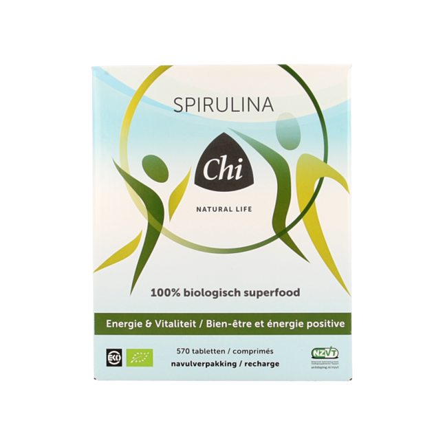 Organic Spirulina Refill 570 Tablets