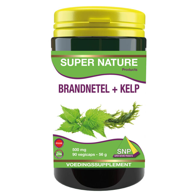 SNP Brandnetel + kelp 500mg puur 90 Capsules
