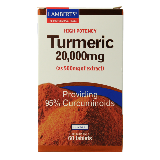 Lamberts Kurkuma 20.000mg (ostryż długi) 60 tabletek