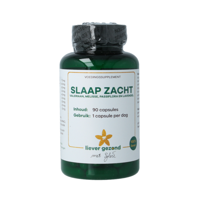 Liever Gezond Slaap zacht natural sleep 90 Vegetarische capsules