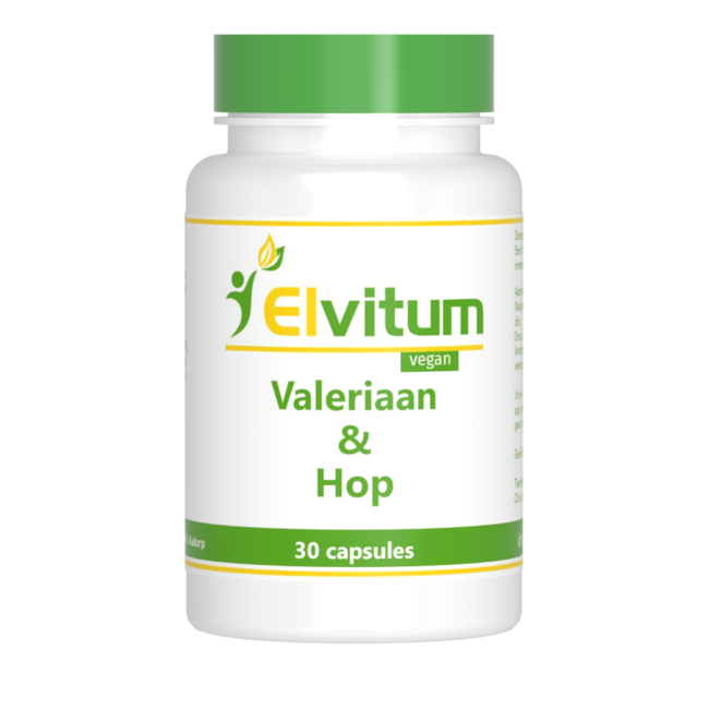 Elvitum Extracto de Valeriana y Lúpulo 30 Cápsulas