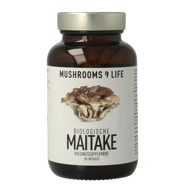 Mushrooms for Life Organic Maitake 60 Capsules