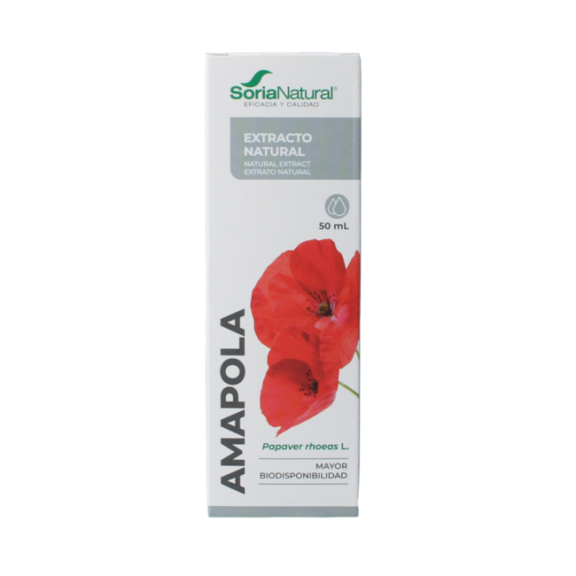 Soria Papaver rhoeas extrait 50 ml