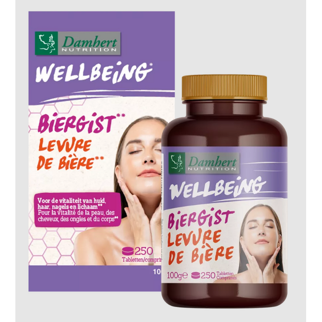 Damhert Wellbeing Bierhefe 100 Gramm