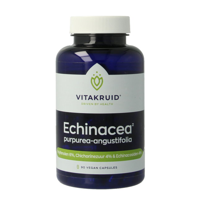 Vitakruid Echinacea 600 purpurea (4%) angustifolia (6%, 4%) 90 cápsulas vegetales