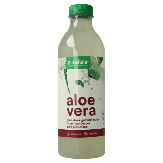 Gel d'aloe vera à boire vegan bio 1 litre