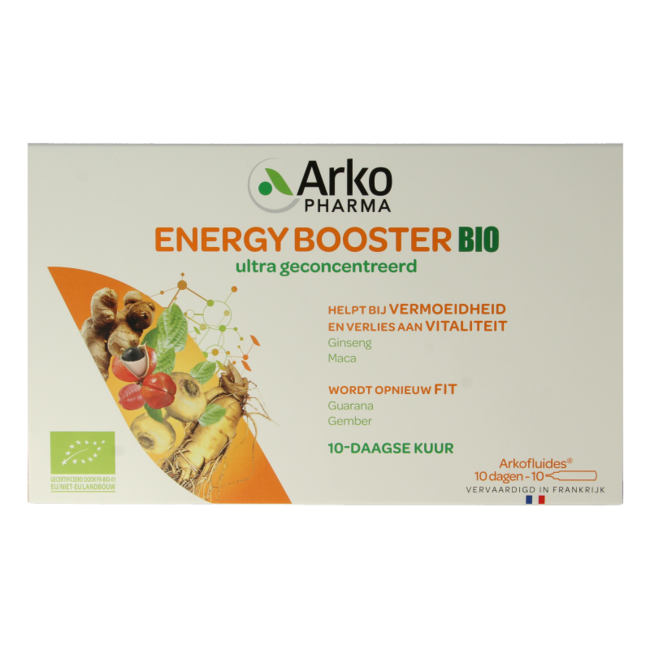 Arkofluids Energy booster bio 10 ampollas