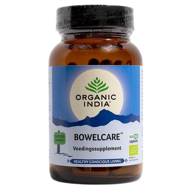 Organic India Bowel Care bio 90 Kapsułek