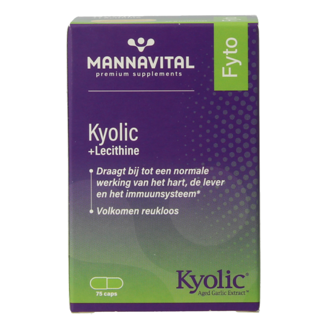 Mannavital Kyolic + Lecithin 75 Kapseln