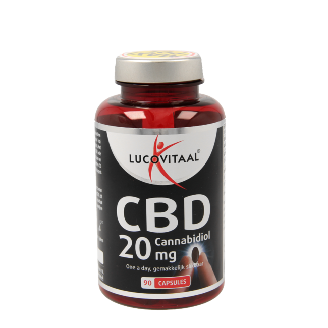 Lucovitaal Cannabidiol CBD 20mg 90 Kapseln