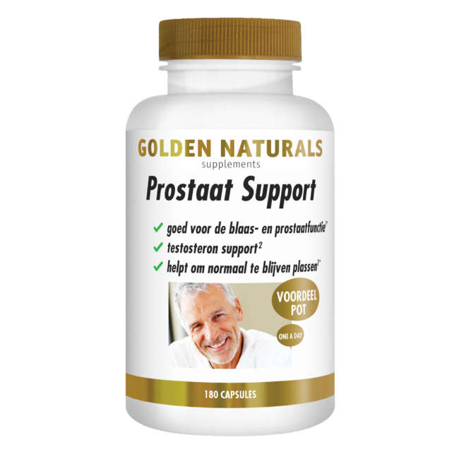 Golden Naturals Prostata-Unterstützung 180 Kapseln