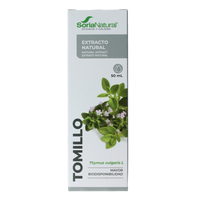 Soria Natural Thymus vulgaris XXI extracto 50 mililitros