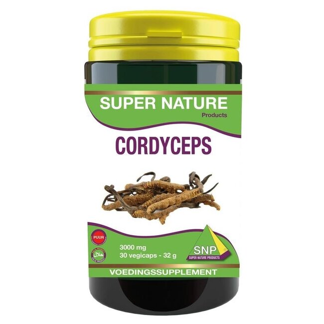 SNP Cordyceps extra forte 3000mg puro 30 cápsulas vegetarianas