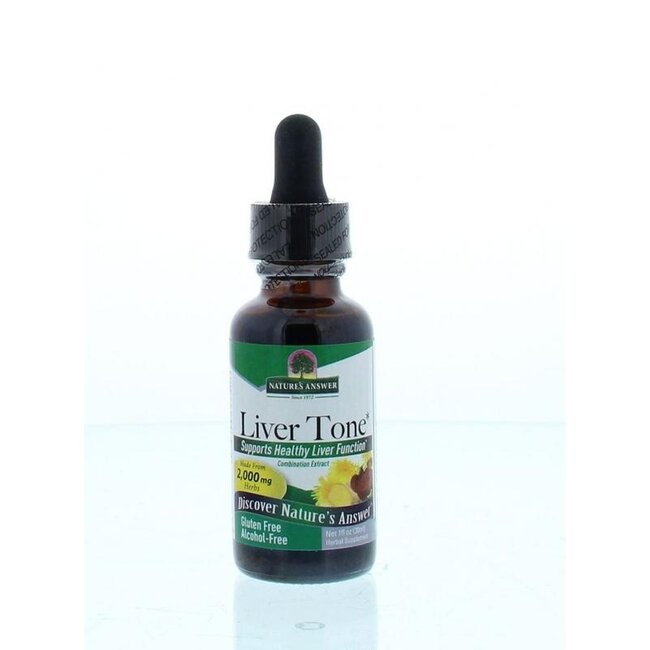 Natures Answer Livertone estratto tonico per il fegato senza alcool 30 Millilitri