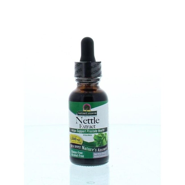 Natures Answer Extrait d'ortie sans alcool 30 millilitres