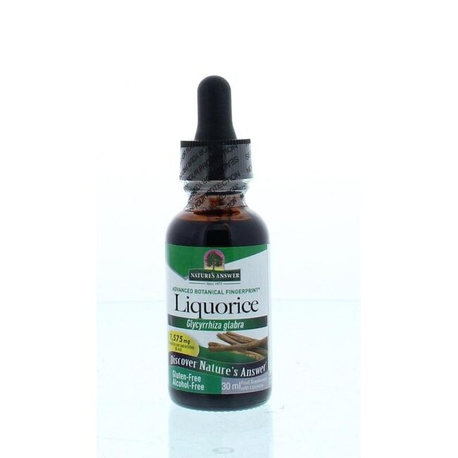 Natures Answer Estratto di Liquirizia senza alcool 30 Millilitri