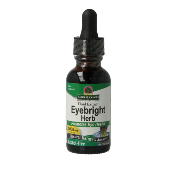 Nature's Answer Eyebright Extract Alcohol-Free 30 Millilitres