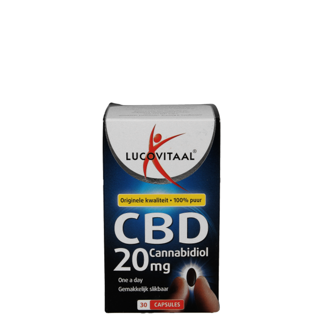Lucovitaal Cannabidiol CBD 20 mg 30 Kapseln