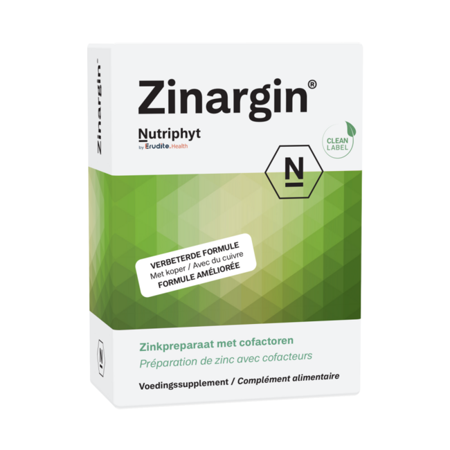 Zinargin 60 comprimidos