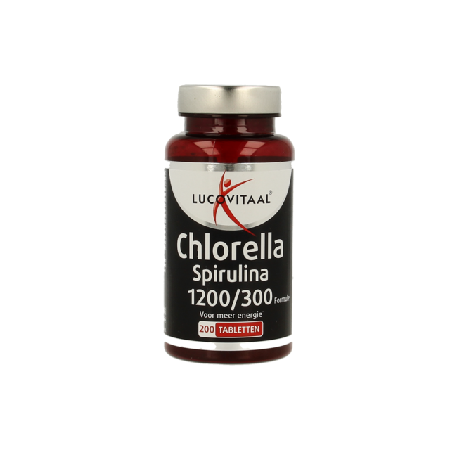 Lucovitaal Chlorella y espirulina 200 comprimidos